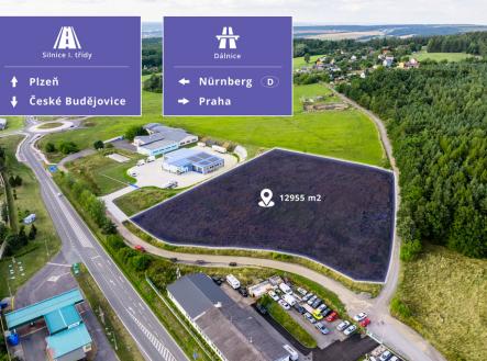 Prodej pozemku pro komerční výstavbu, 12 955 m²