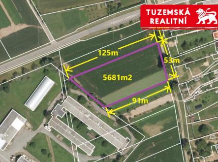 Prodej - pozemek pro komerční výstavbu, 5 681 m²