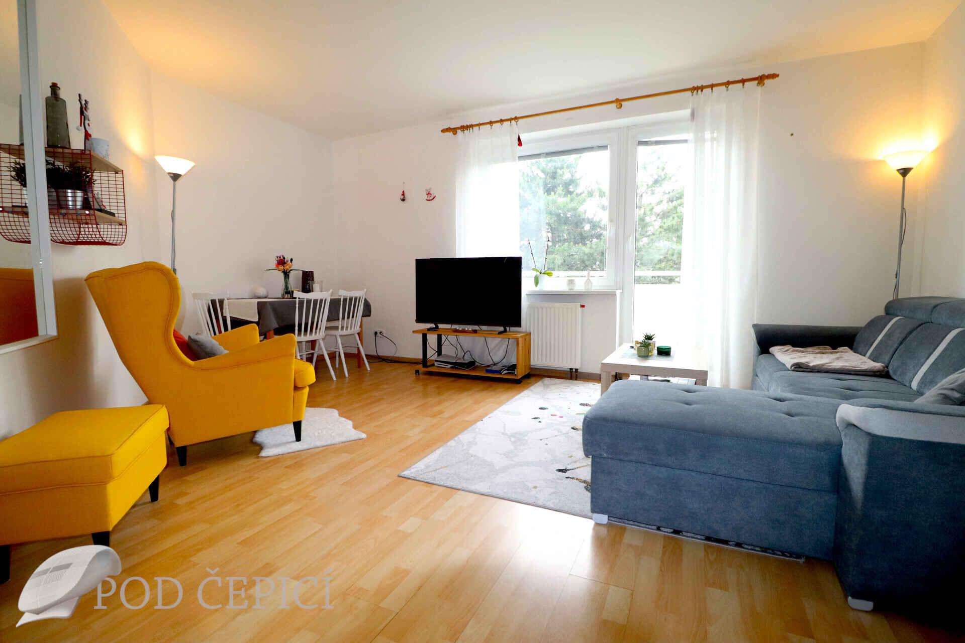 Pronájem bytu 2+1, 58m2, 2x balkon, ul. Bartákova, Brno Líšeň