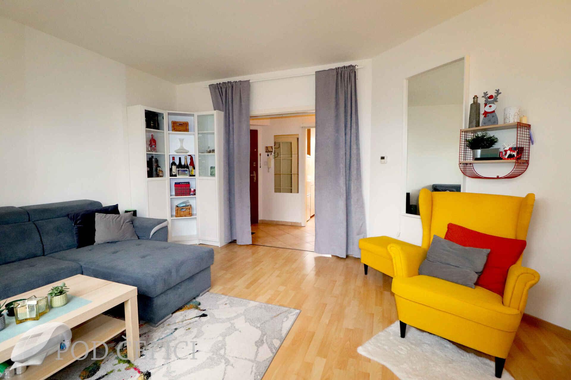 Pronájem bytu 2+1, 58m2, 2x balkon, ul. Bartákova, Brno Líšeň