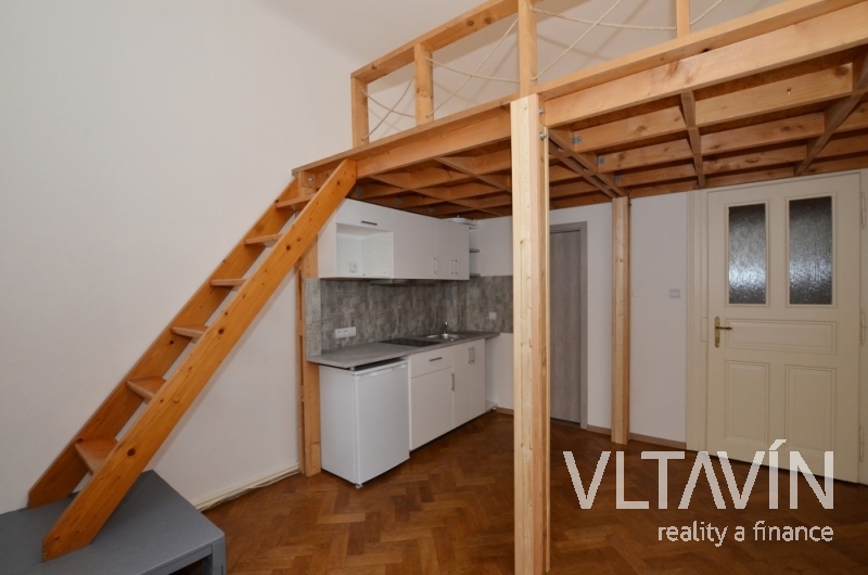 Pronájem bytu 1+kk, 24 m2, ul. Mánesova, Praha 2 - Vinohrady