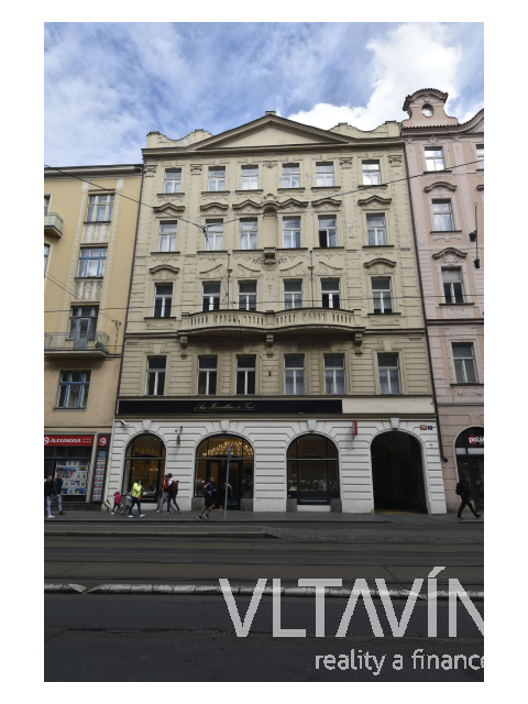 Pronájem kanceláře, 30,95 m2, budova B, Praha 1, ul. Revoluční