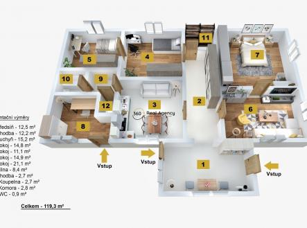 Prodej domu/vily, 120 m²