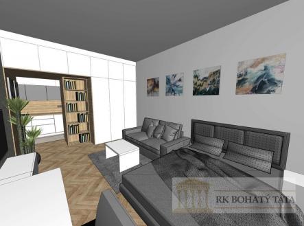 Pronájem bytu, 1+kk, 30 m²