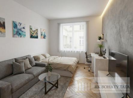 Pronájem bytu, 1+kk, 30 m²