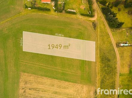 Prodej pozemku pro bydlení, 1 949 m²