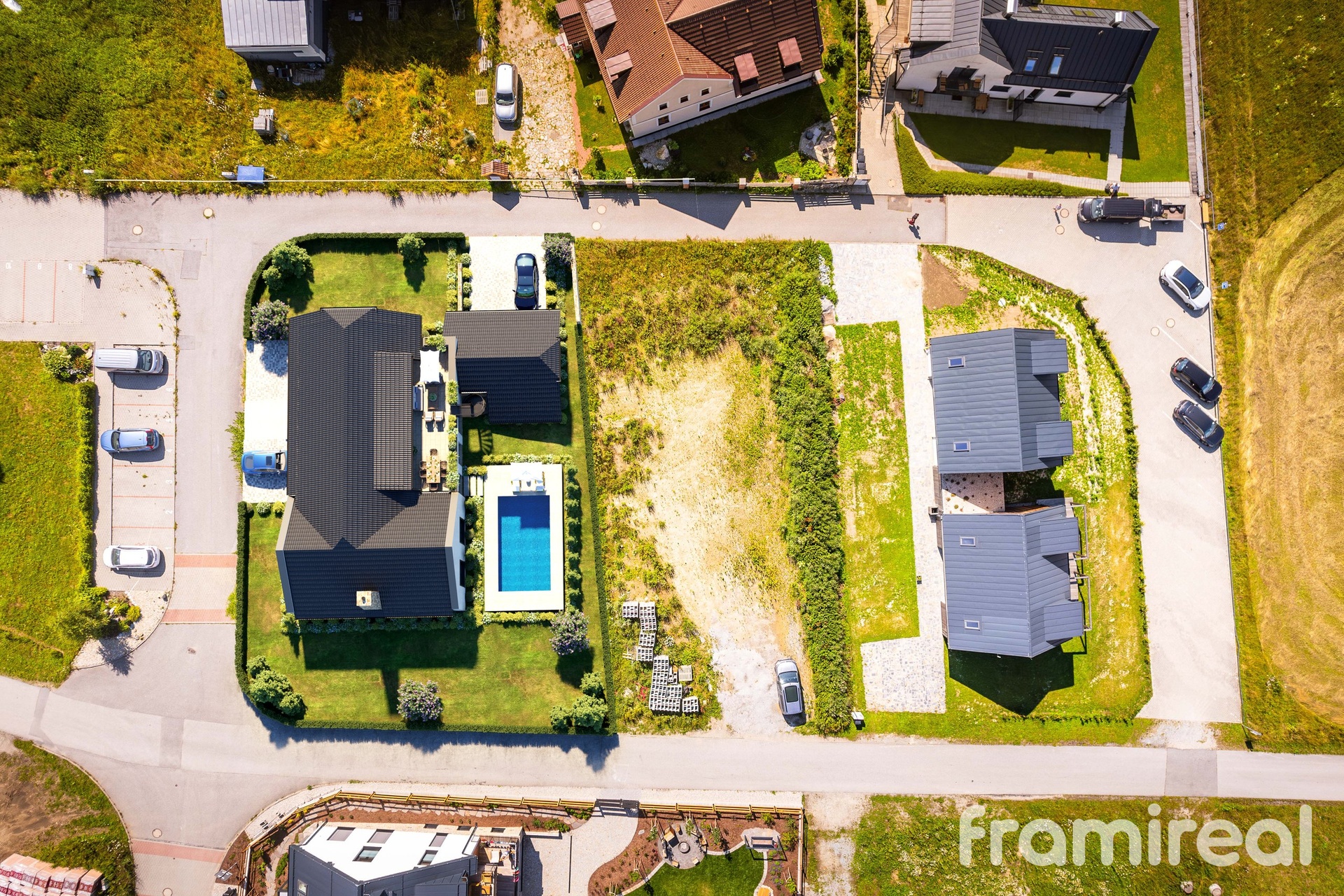 vizualizace domu s vydaným stavebním povolením