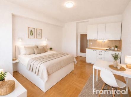 Pronájem bytu, 1+kk, 30 m²