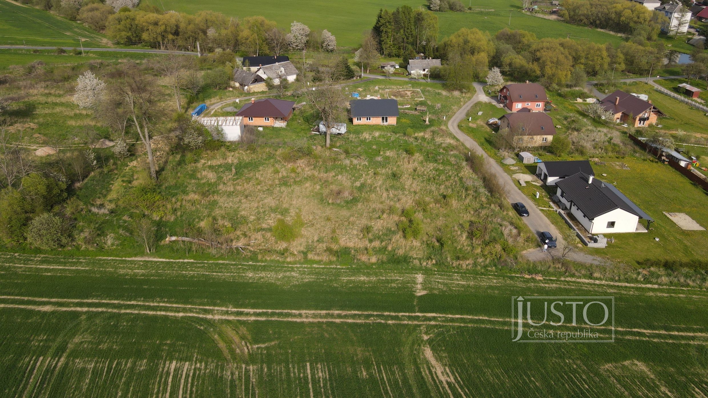 Prodej stavebního pozemku, 1911 m², Maletín