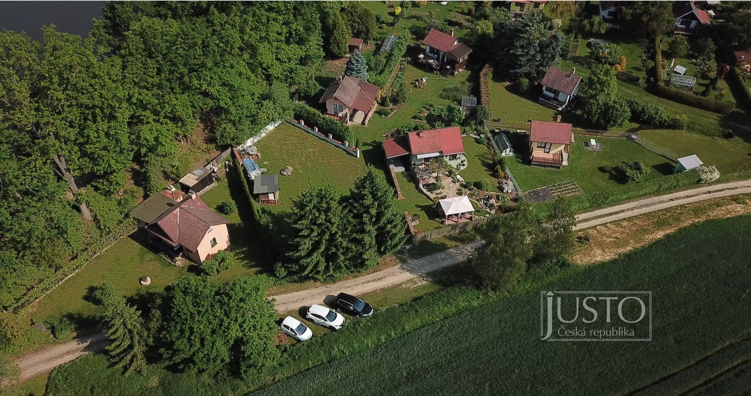 Prodej zahrady, 477 m², Kestřany - Zátaví