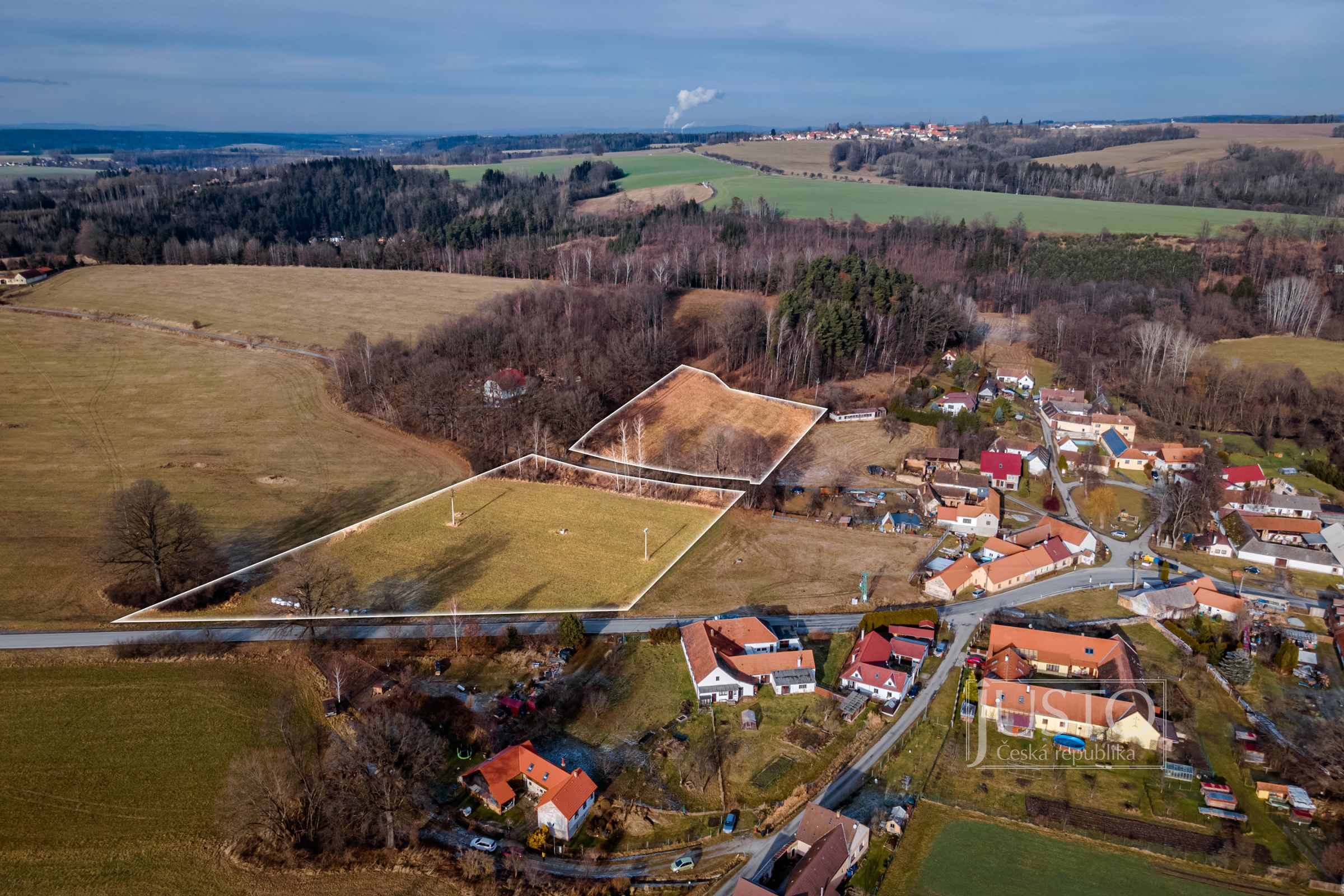 Prodej pozemku, 5 707 m², Komařice - Pašinovice