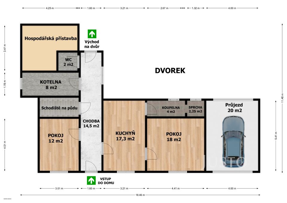 Prodej domu, 80 m², (340 m²), Soběsuky