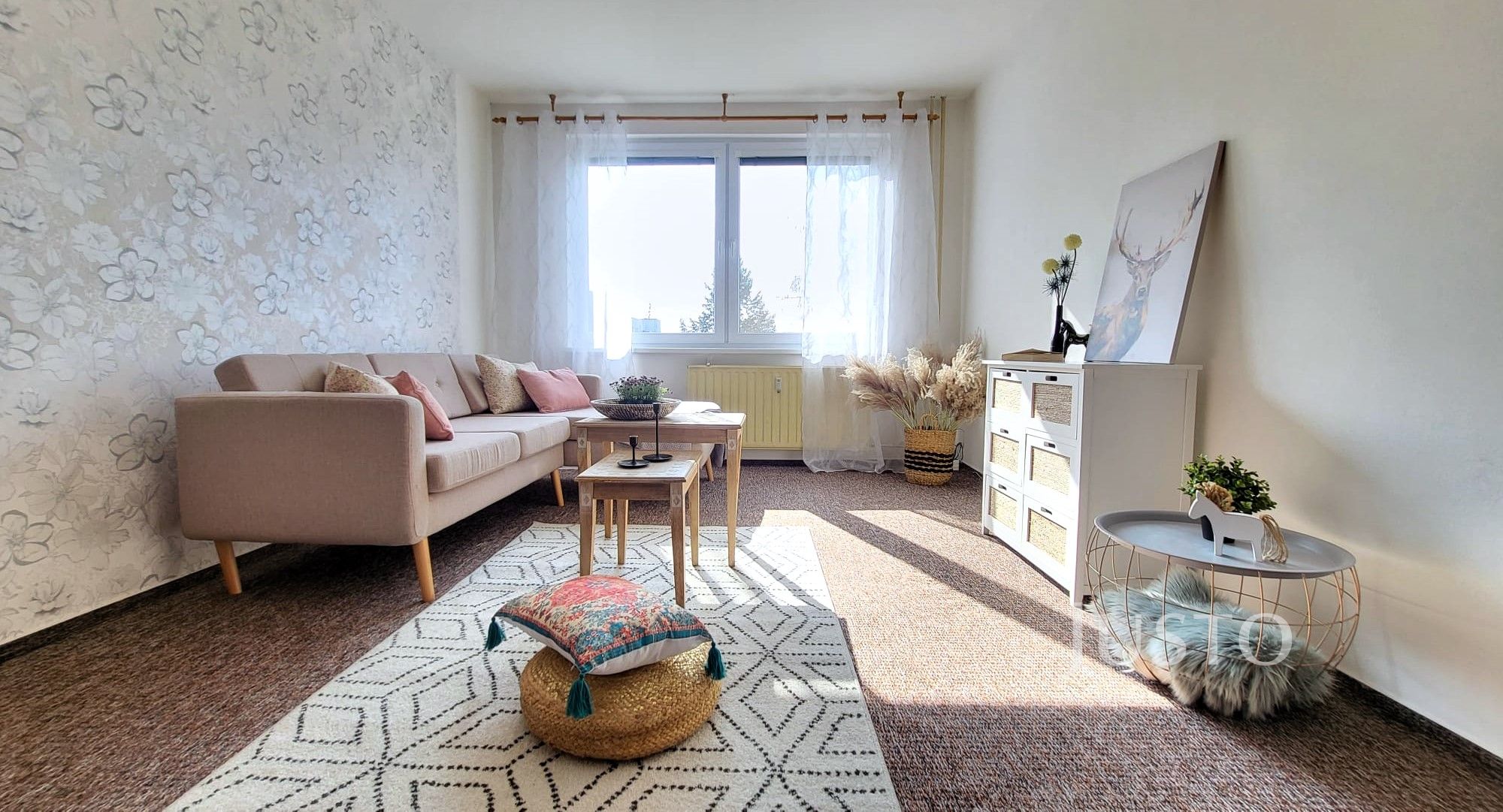 Pronájem 2+kk, 49 m², Písek - Ke Střelnici