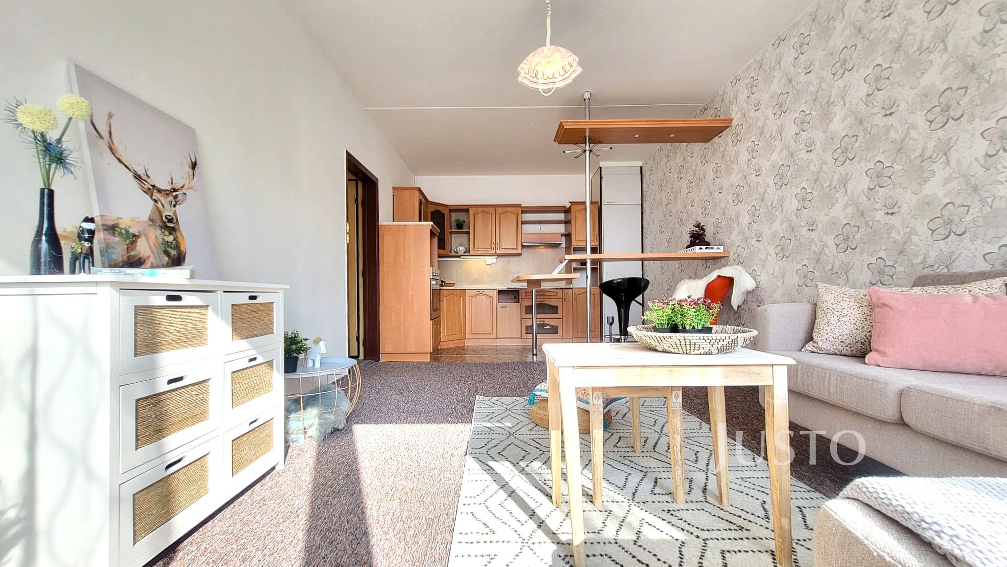 Pronájem 2+kk, 49 m², Písek - Ke Střelnici