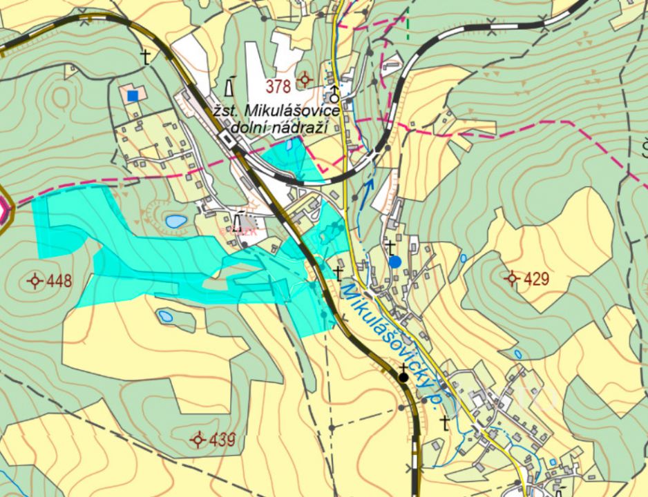 Prodej pozemku, 59488 m², Mikulášovice