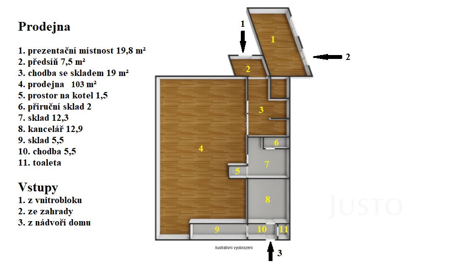 Prodej prodejny s RD, 190 m², (721 m²), Kutná Hora