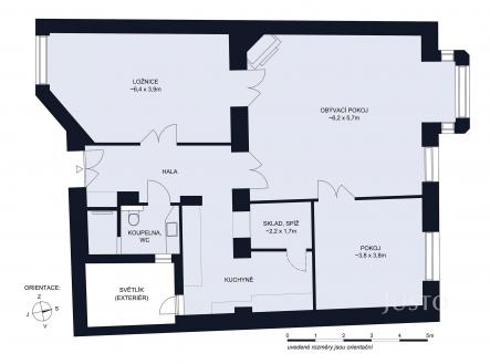 Prodej bytu, 3+1, 109 m²