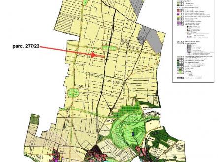 Prodej pozemku, zemědělská půda, 7 167 m²
