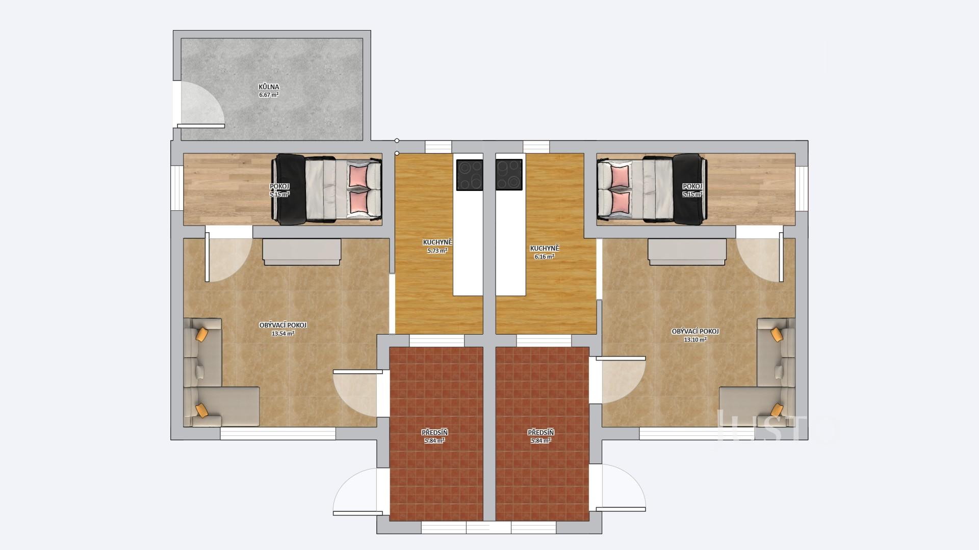 Prodej chaty 30 m² s pozemkem 94 m²