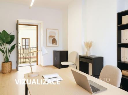 Pronájem kanceláře, 39 m²