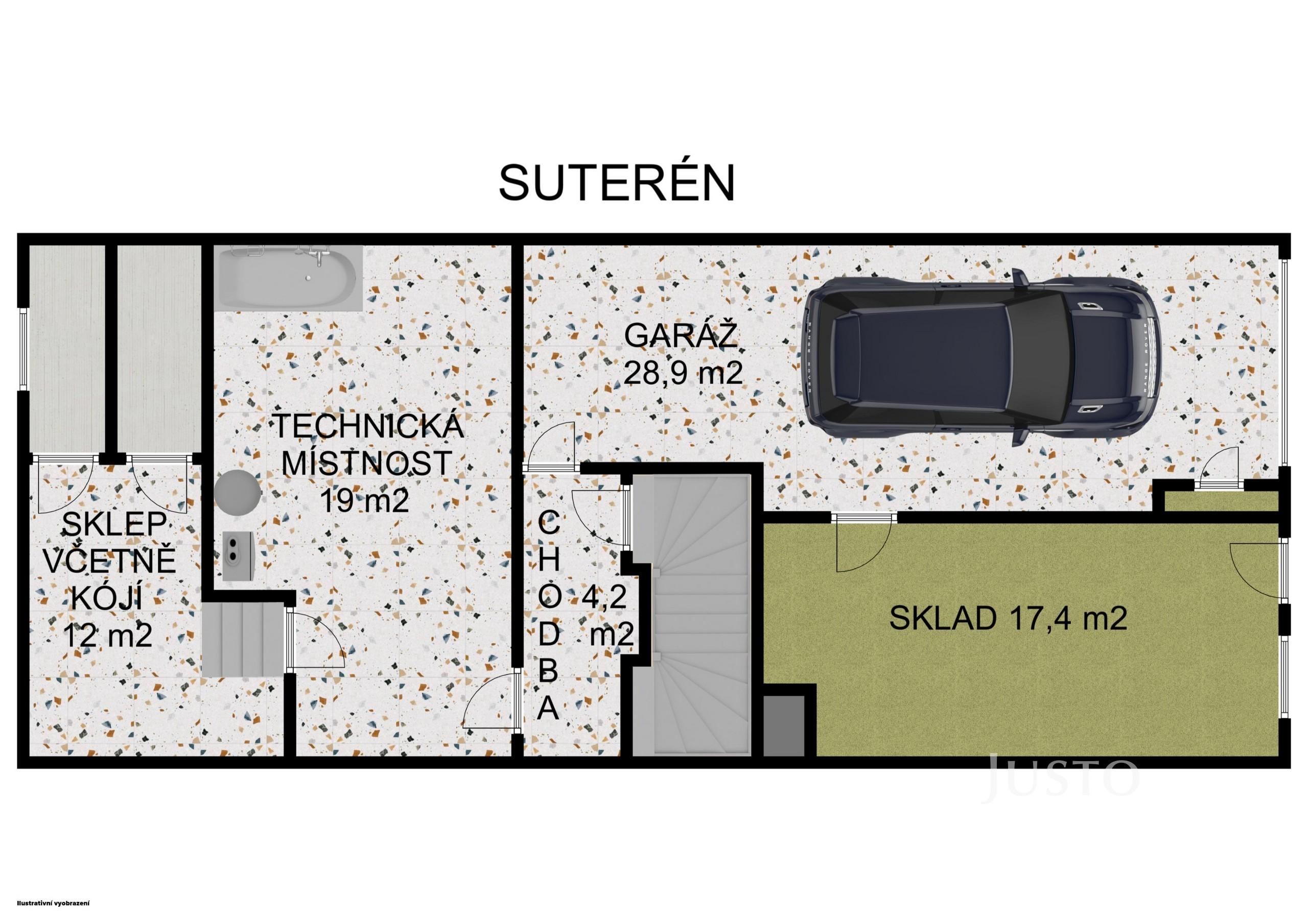 Prodej rodinného domu 284 m² s pozemkem 179 m² + balkón 16 m²