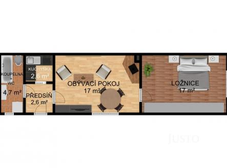 Prodej domu/vily, 61 m²