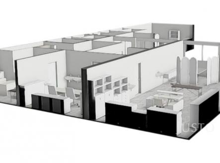 Pronájem komerční prostor, 41 m²