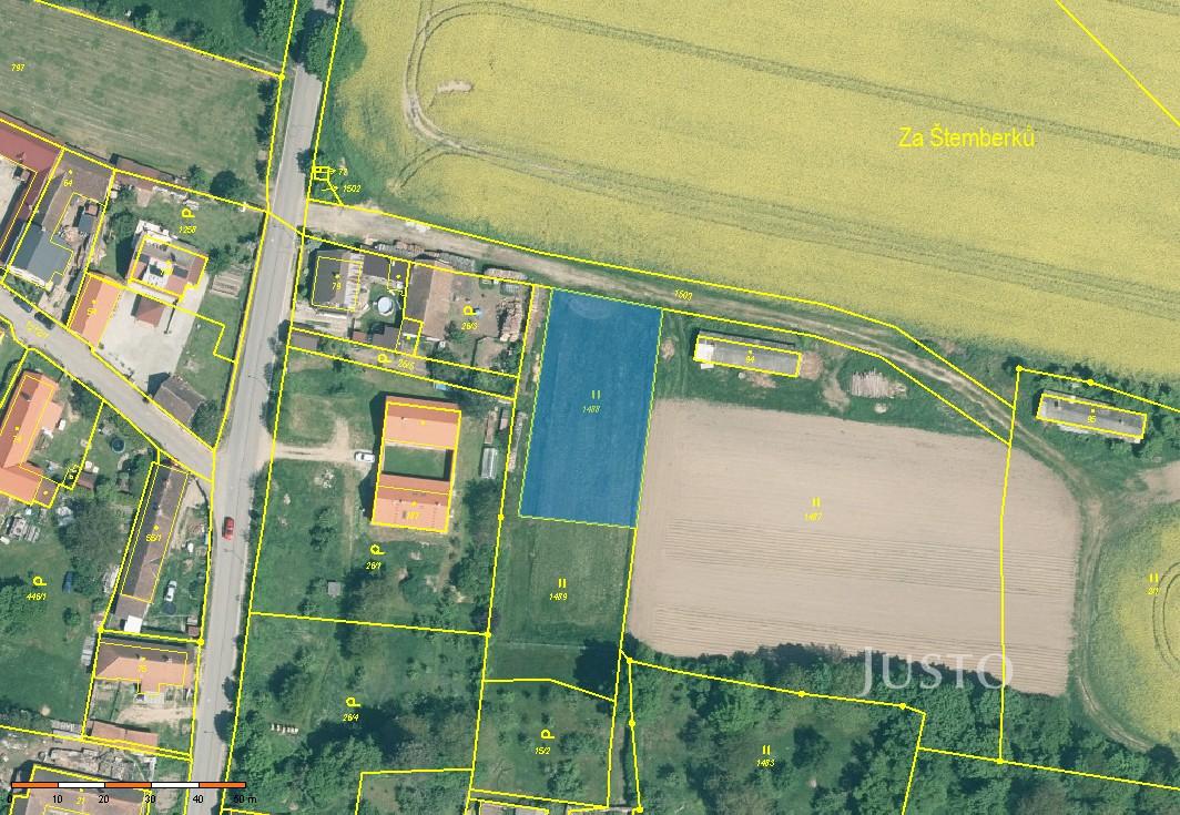 Prodej pozemku 1177 m²