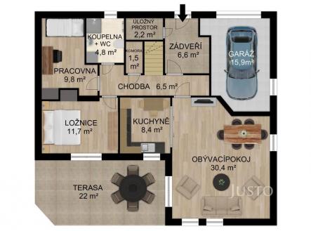 Prodej domu/vily, 131 m²