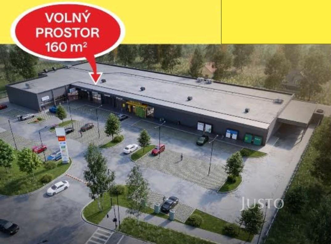 Pronájem obchodních prostor 160 m²