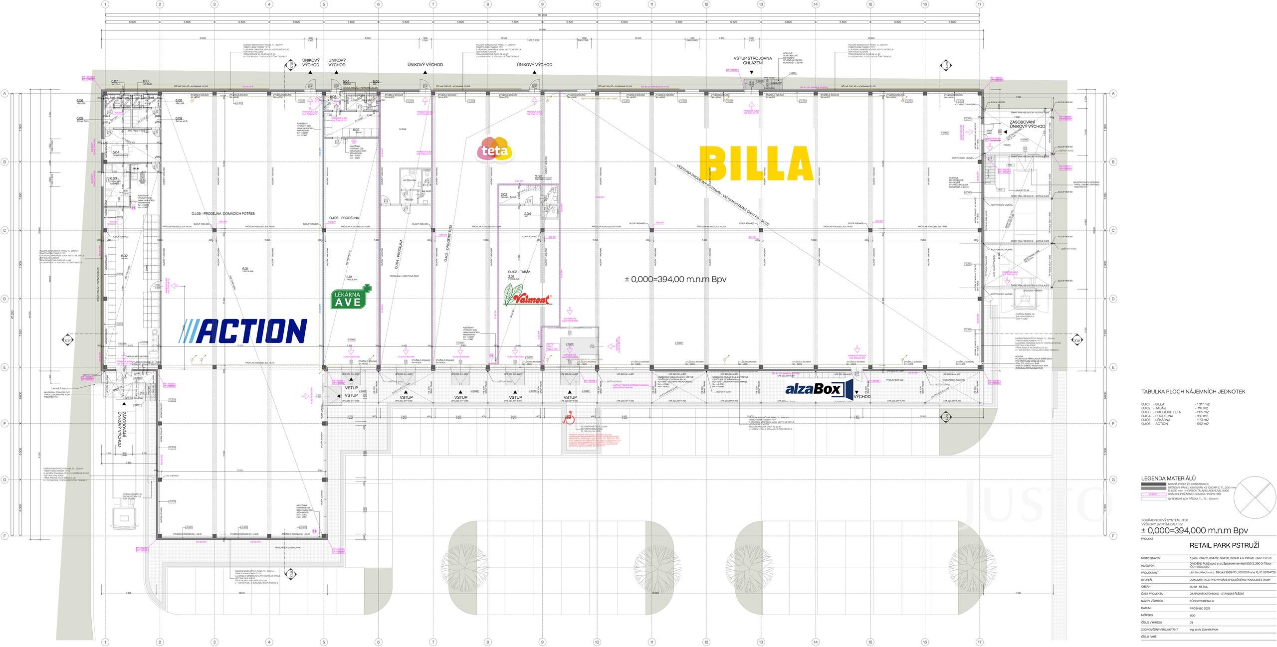 Pronájem obchodních prostor 160 m²