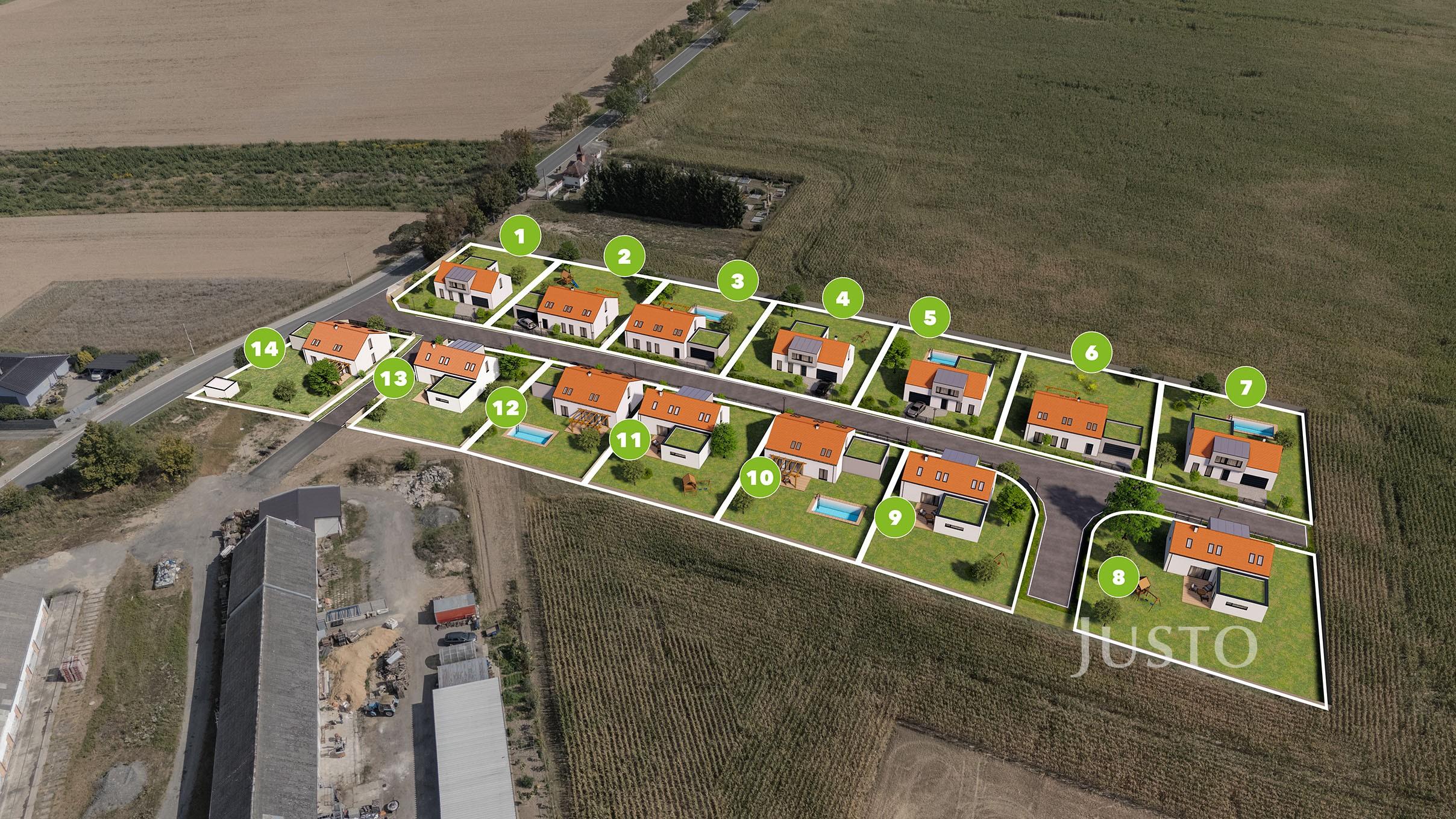 Prodej pozemku 828 m²