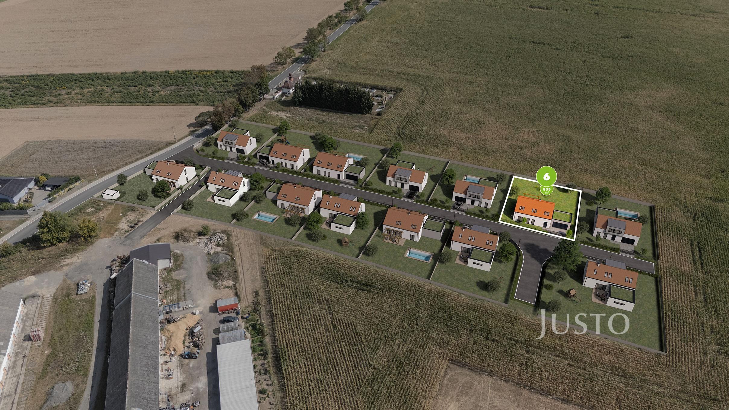 Prodej pozemku 826 m²