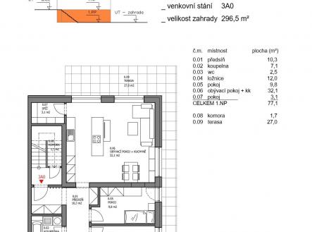 Prodej bytu, 4+kk, 104 m²