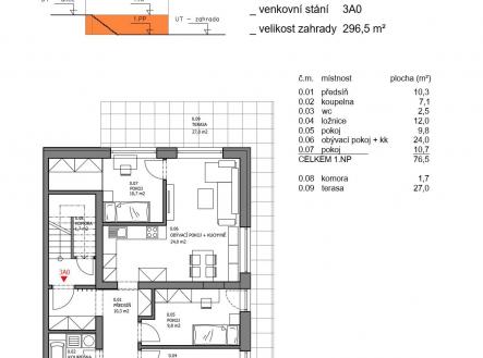 Prodej bytu, 4+kk, 104 m²