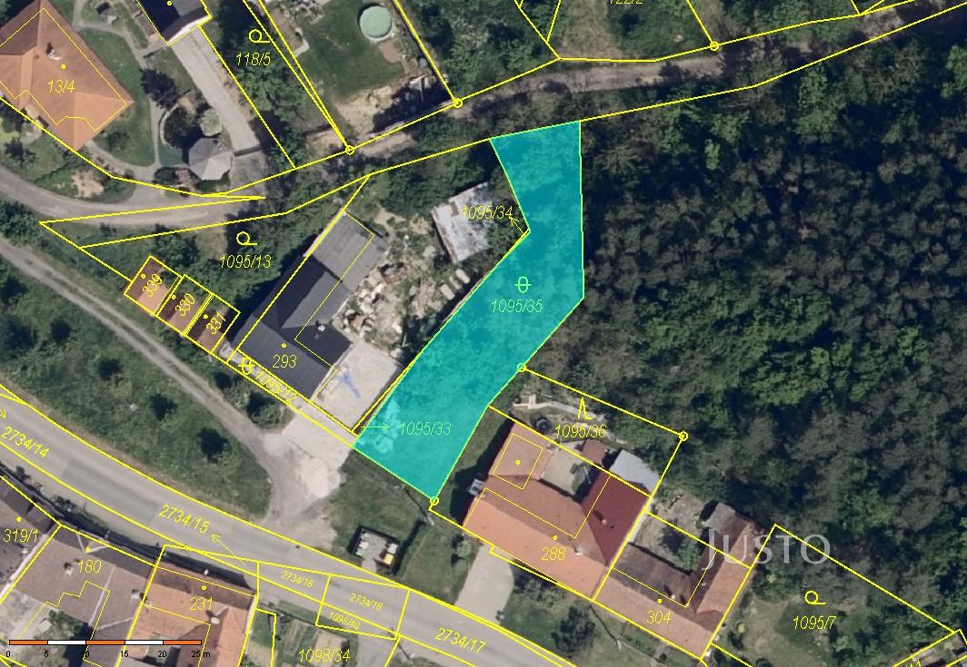 Prodej pozemku 534 m², Veletiny