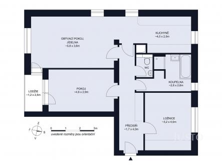 Prodej bytu, 3+1, 80 m²