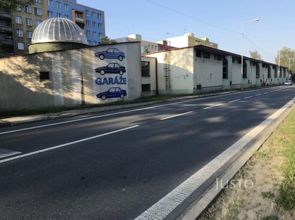 Pronájem garážového stání 16 m²