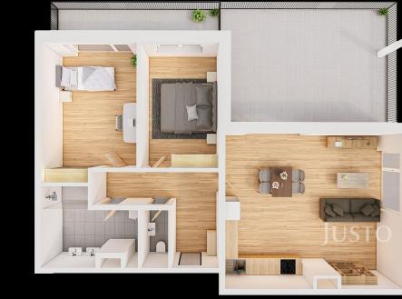 Prodej bytu, 3+kk, 134 m²