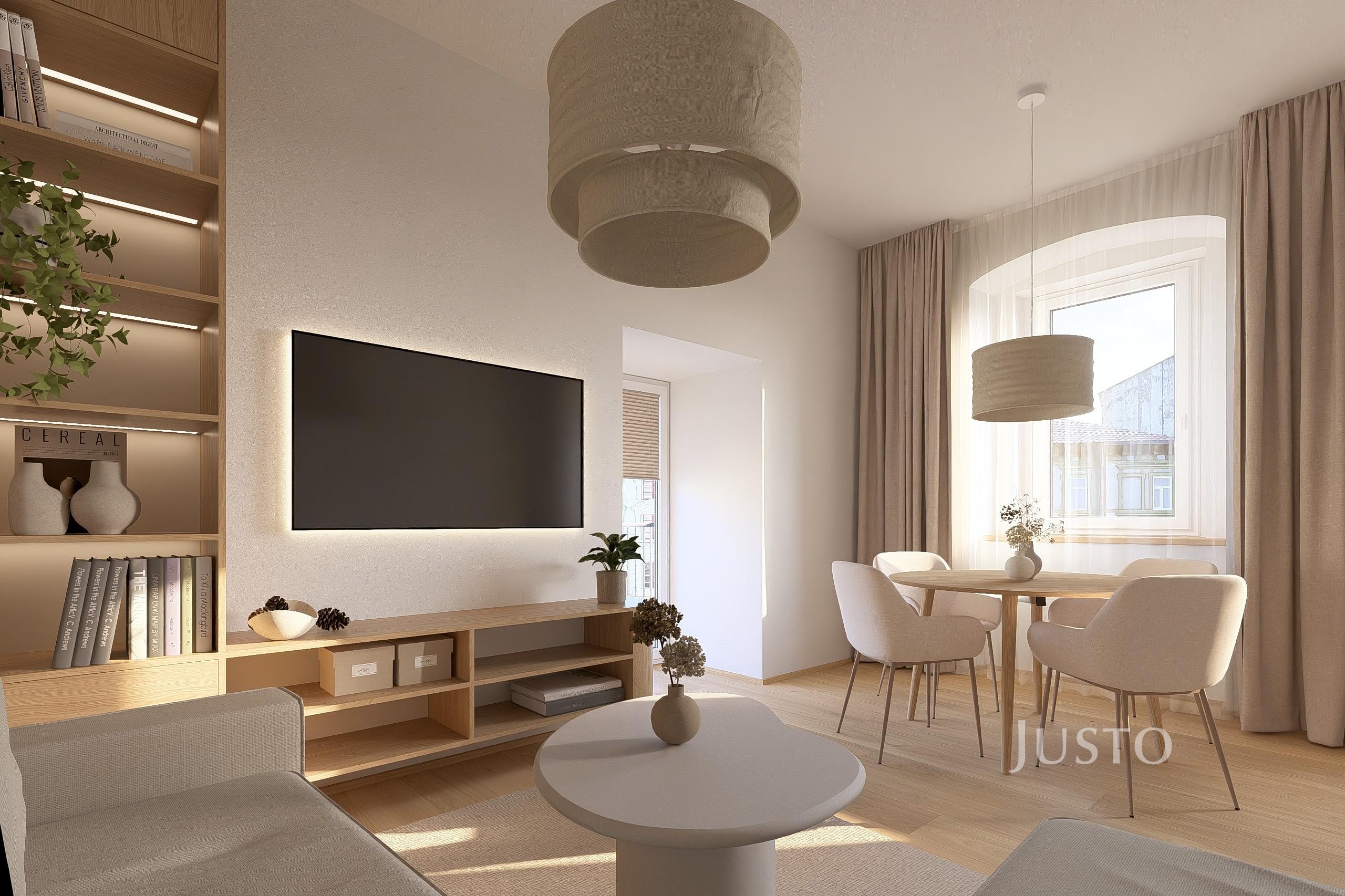 Prodej 2+kk 70 m² + balkón 7 m² + parkování