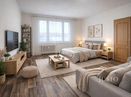 Pronájem bytu, 1+1, 35 m²