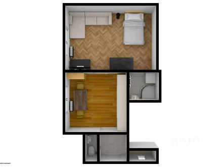 Pronájem bytu, 2+kk, 42 m²