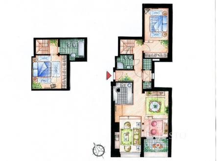 Pronájem bytu, 3+1, 100 m²