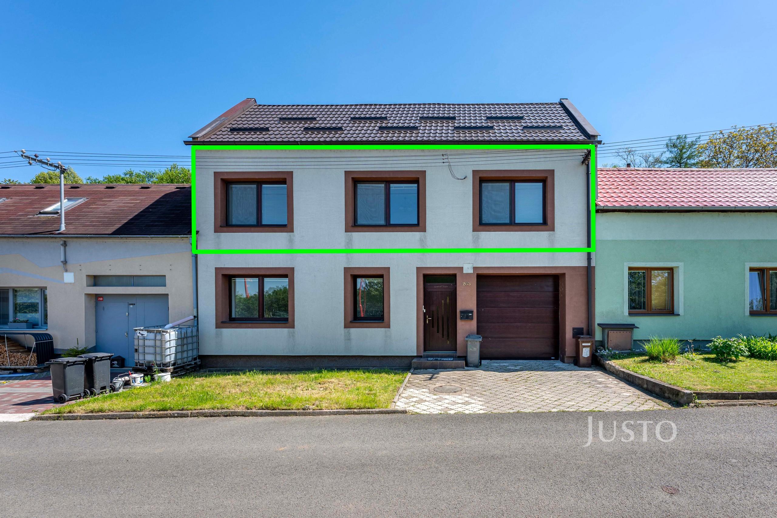 Pronájem 3+1 92 m² + zahrada 351 m² + terasa 50 m² + garáž