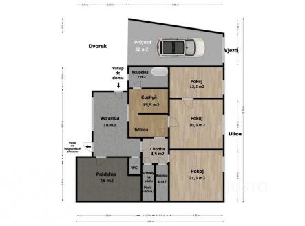 Prodej domu/vily, 105 m²