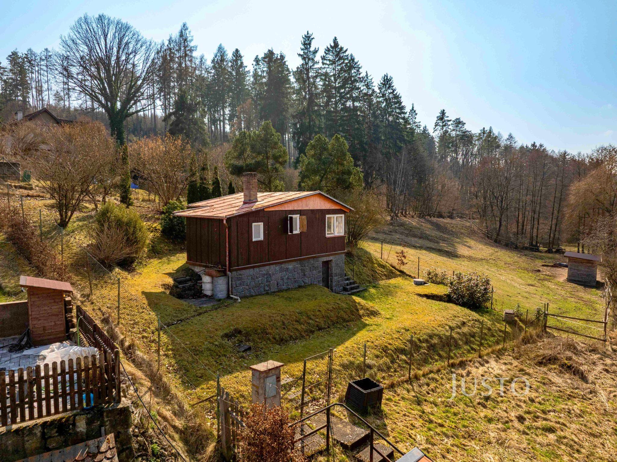 Prodej chaty 37 m² s pozemkem 574 m²