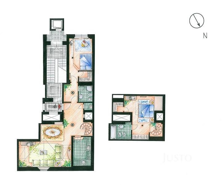 Pronájem 3+1, 108 m², Praha 2