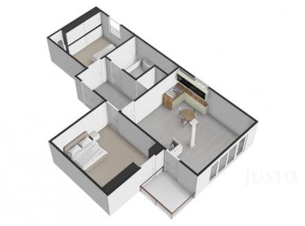Pronájem bytu, 3+kk, 88 m²