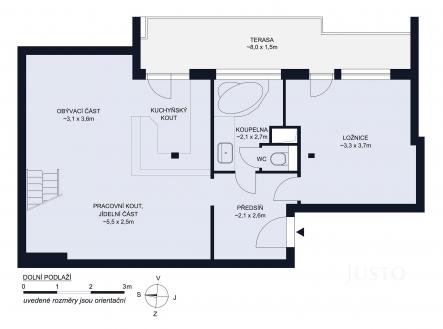 Prodej bytu, 4+kk, 96 m²