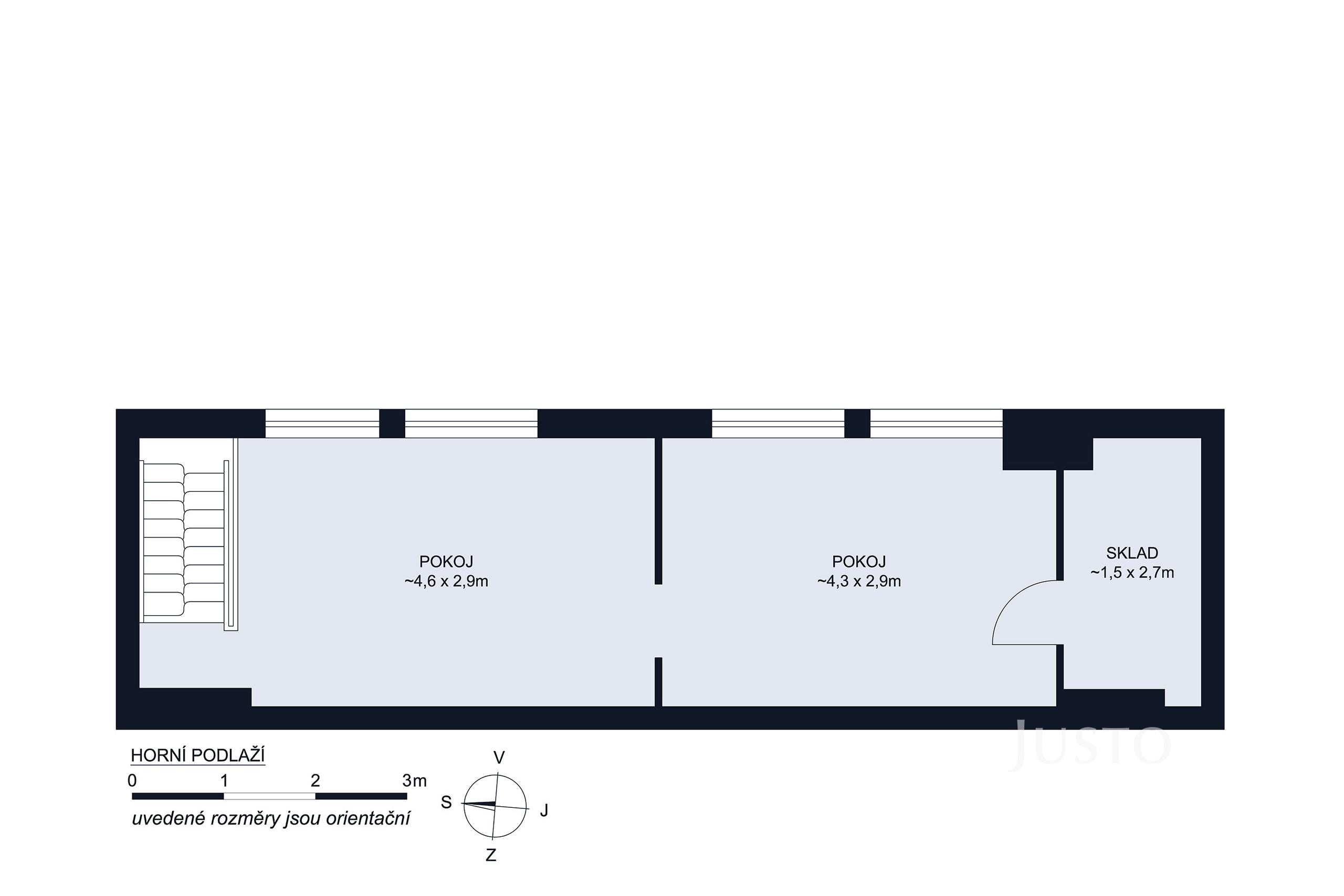 Prodej 4+kk, 79 m² + společná zahrada 255 m² + terasa 11 m²